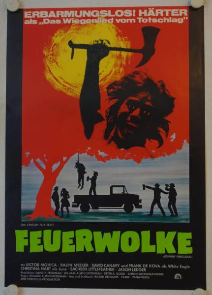 Feuerwolke originales deutsches Filmplakat